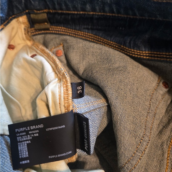 Purple Brand Denim Jeans - Picture 3 of 4